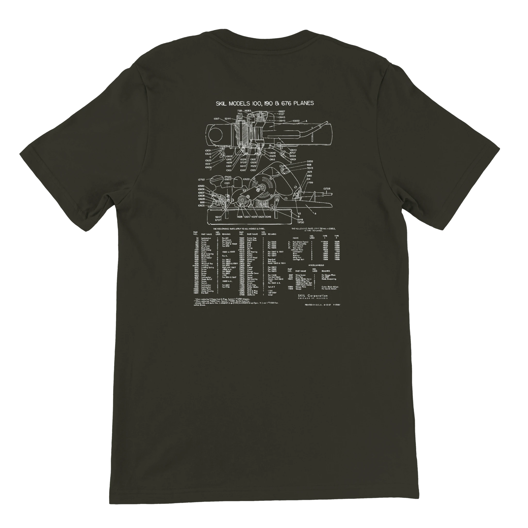 Skil 100 Blueprint Tee - Image 3