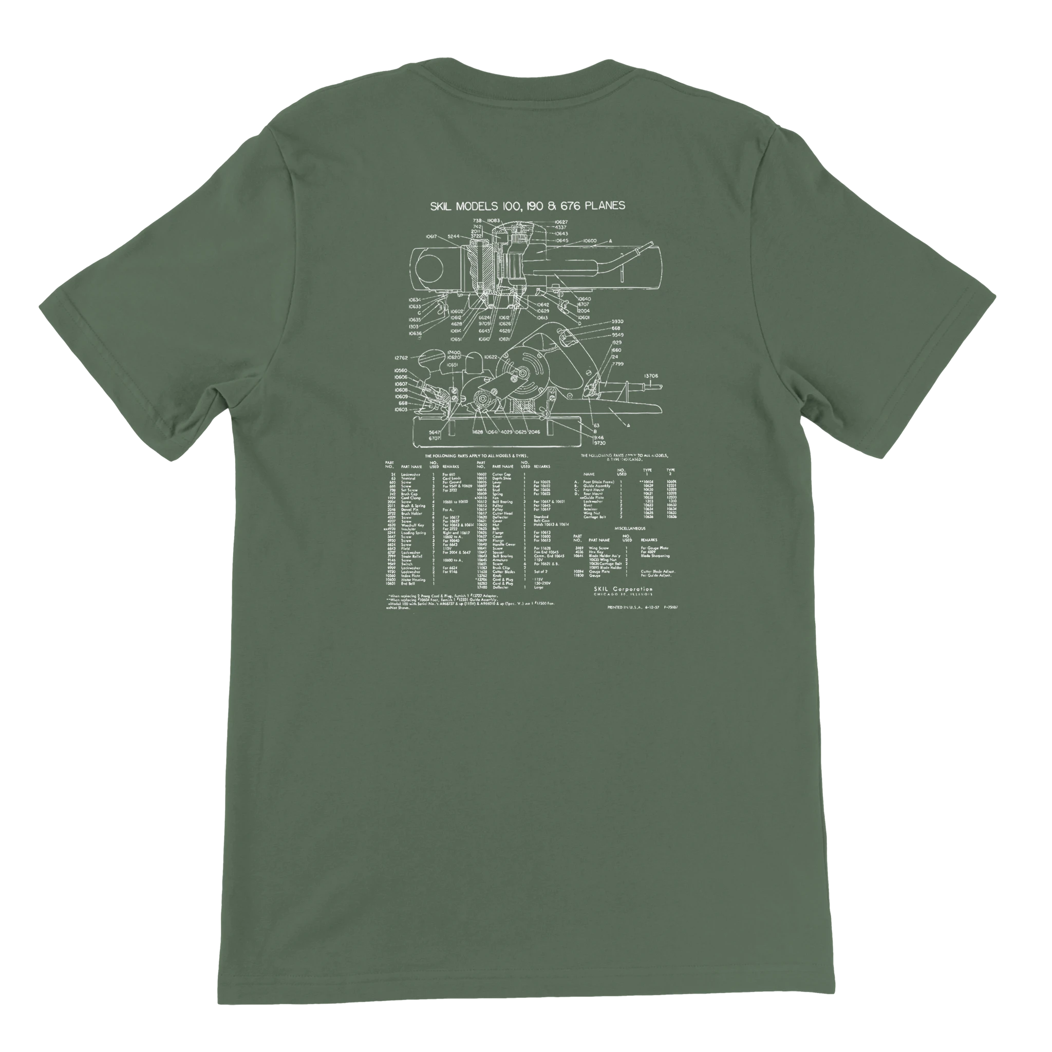 Skil 100 Blueprint Tee - Image 4