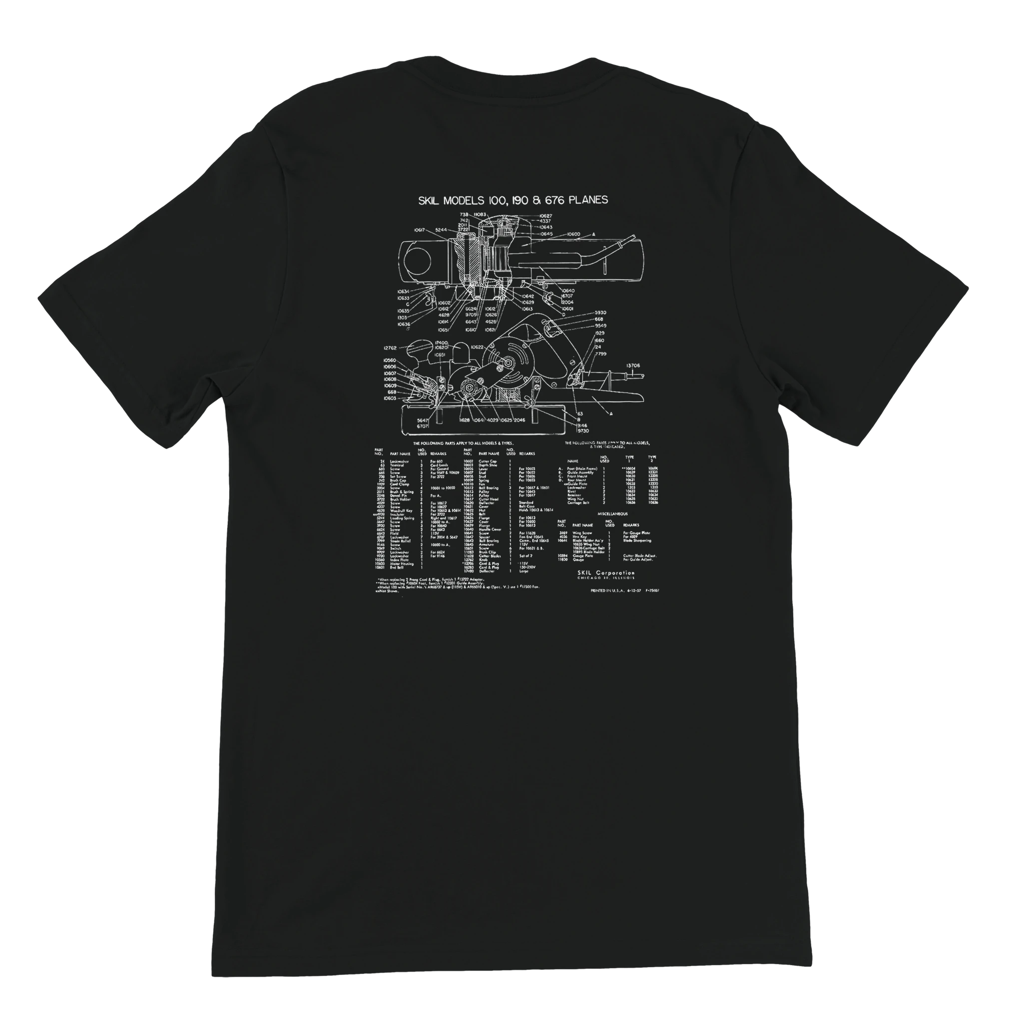 Skil 100 Blueprint Tee - Image 7