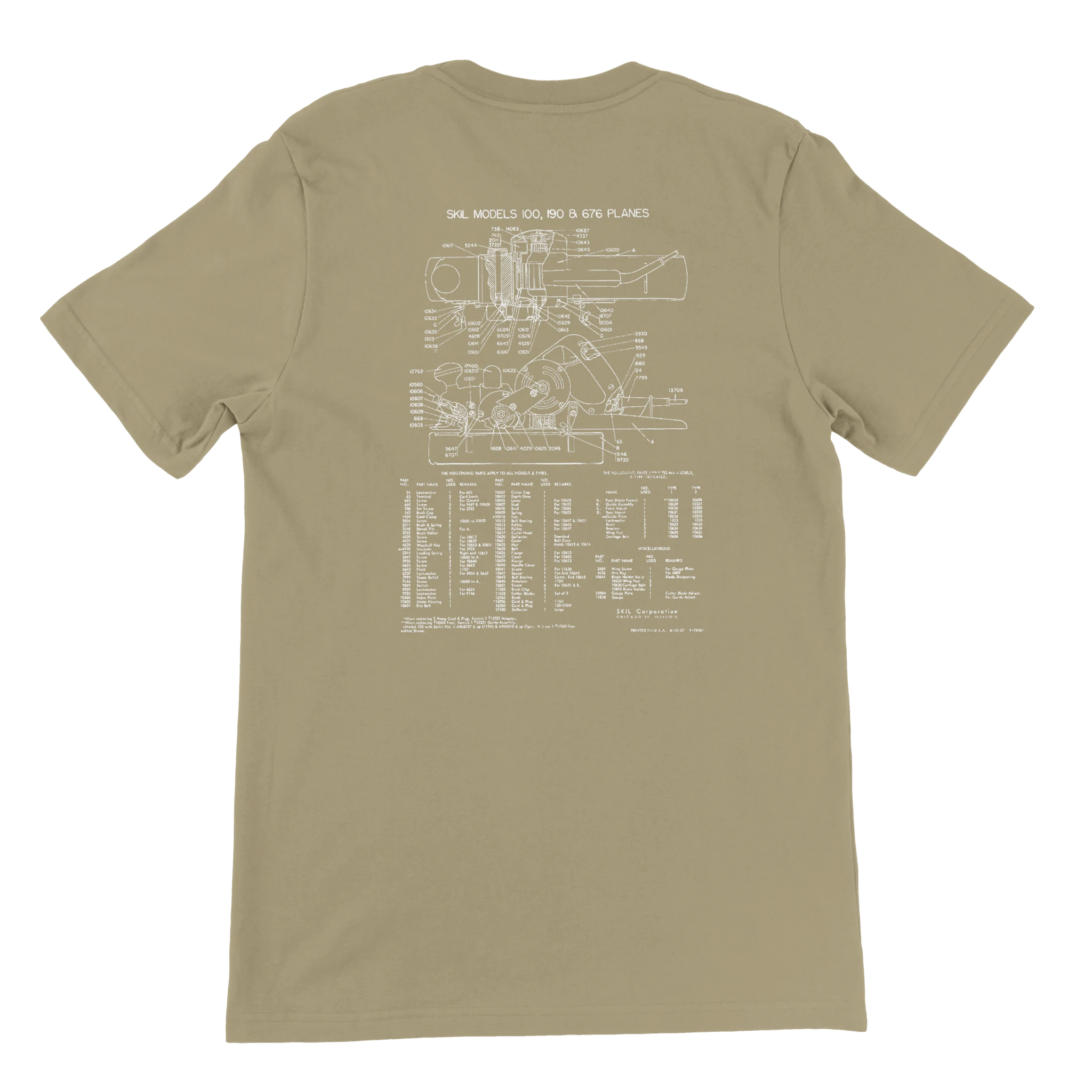 Skil 100 Blueprint Tee - Image 6