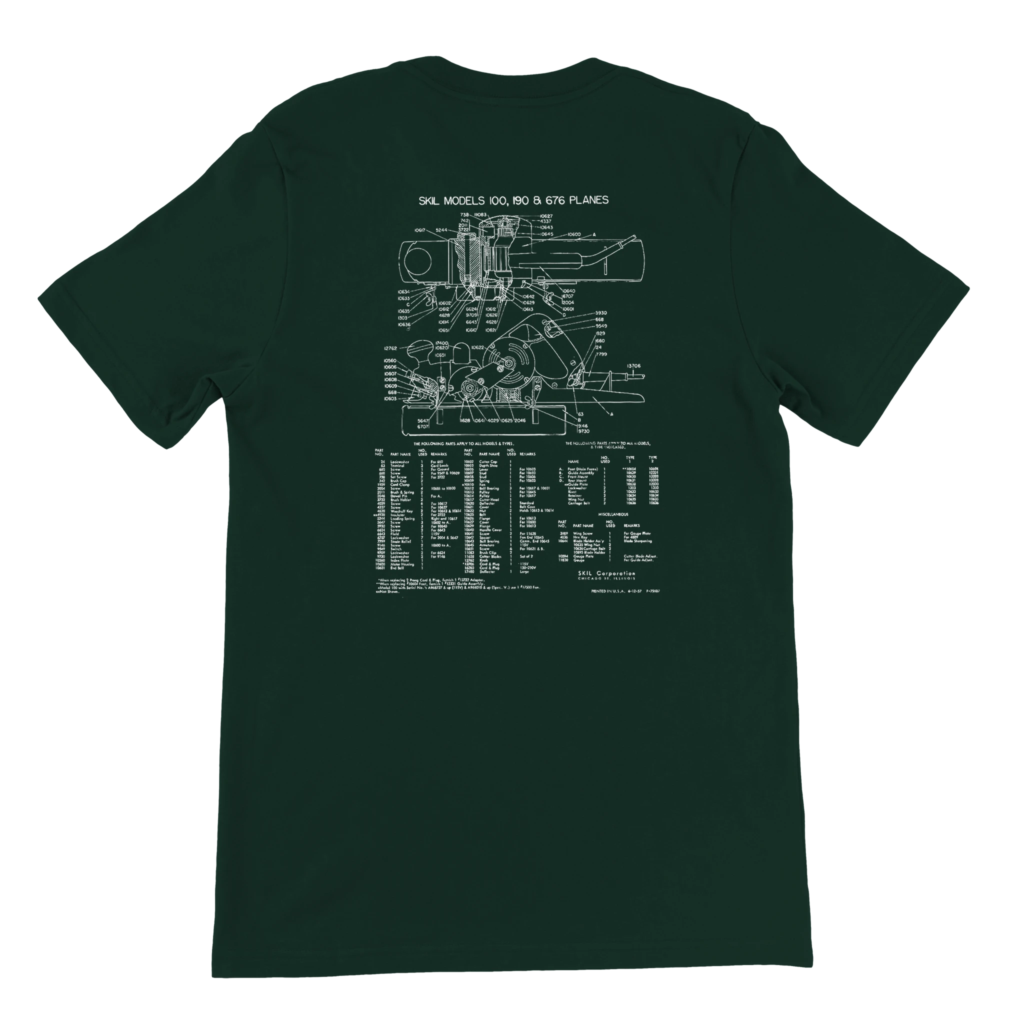 Skil 100 Blueprint Tee - Image 8